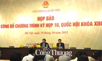 Nhiều nội dung mới trong kỳ họp thứ 10, Quốc hội khóa XIII