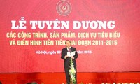 Tuyên dương các công trình tiêu biểu và điển hình tiên tiến giai đoạn 2011-2015