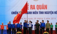 Ra quân Chiến dịch Thanh niên tình nguyện Hè 2016