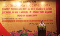 Chủ tịch nước Trần Đại Quang dự Hội thảo khoa học cấp quốc gia của Bộ Công an