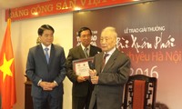 Giải thưởng Bùi Xuân Phái - Vì Tình yêu Hà Nội 2016 