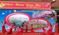 Kiều bào trong ngày hội “Sắc Xuân trên mọi miền Tổ quốc” năm 2017