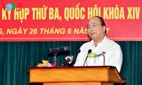 Thủ tướng Nguyễn Xuân Phúc tiếp xúc cử tri thành phố Hải Phòng