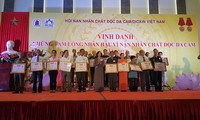 Tôn vinh gần 120 tấm lòng nhân hậu vì nạn nhân chất độc Da cam 2017