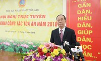 Tòa án nhân dân Tối cao triển khai công tác tòa án năm 2018