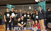 Học sinh Việt Nam tham gia tranh tài tại giải First Robotics ở Australia