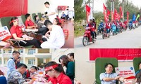 Tiếp tục hoạt động “Hành trình Đỏ năm 2018” tại các địa phương