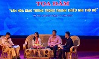 Trang bị văn hóa giao thông trong thanh thiếu nhi Thủ đô