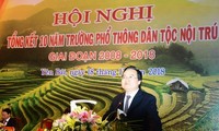 Nâng cao chất lượng hệ thống các trường dân tộc nội trú