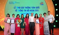 Tôn vinh các tác phẩm của VOV5 trong lĩnh vực thông tin đối ngoại năm 2018