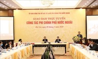 Hội nghị giao ban trực tuyến về công tác phi chính phủ nước ngoài năm 2019