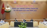 Thủ tướng Nguyễn Xuân Phúc chủ trì Hội nghị trực tuyến về công tác phòng, chống thiên tai và tìm kiếm cứu nạn năm 2020