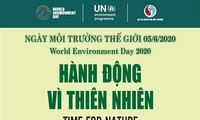 Ngày Môi trường thế giới năm 2020 (ngày 5/6): “Hành động vì thiên nhiên”