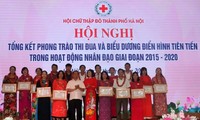 Hà Nội biểu dương 80 tập thể, cá nhân tiên tiến trong công tác nhân đạo