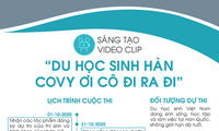 Phát động cuộc thi sáng tạo Video clip “Du học sinh Hàn - Cô Vy ơi cô đi ra đi