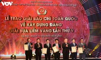 Trao giải Báo chí toàn quốc về xây dựng Đảng lần thứ 5