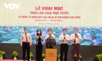 Khai mạc triển lãm và hội sách trực tuyến kỷ niệm 110 năm Ngày Bác Hồ ra đi tìm đường cứu nước