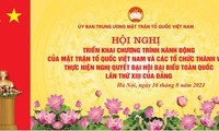 Ủy ban Trung ương Mặt trận Tổ quốc Việt Nam triển khai Nghị quyết Đại hội Đảng toàn quốc lần thứ XIII