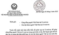 Thông tin cần thiết cho người Việt tại Ukraine