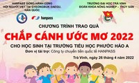 Chương trình “Chắp cánh ước mơ” cho học sinh Trà Vinh