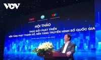 Thúc đẩy phát triển nền tảng phát thanh số, nền tảng truyền hình số Quốc gia