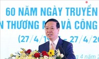 Chủ tịch nước Võ Văn Thưởng dự lễ kỷ niệm 60 năm ngày thành lập VCCI