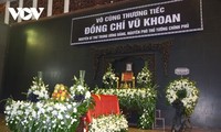 Cử hành trọng thể Lễ viếng ông Vũ Khoan theo nghi thức Lễ tang cấp Nhà nước