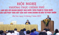 Thủ tướng chủ trì hội nghị thúc đẩy sản xuất kinh doanh của doanh nghiệp Nhà nước