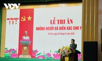 Lễ tri ân đặc biệt dành cho sự cống hiến đặc biệt