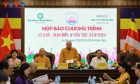 Nhiều hoạt động ý nghĩa trong Chương trình “Vu lan – Đạo hiếu và Dân tộc 2024”