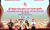 Trao Giải Báo chí toàn quốc “Vì sự nghiệp phát triển Văn hoá, Thể thao và Du lịch” lần thứ Hai