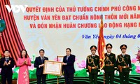 Chủ tịch Quốc hội dự lễ công bố quyết định huyện Văn Yên, tỉnh Yên Bái đạt chuẩn nông thôn mới