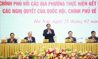 Hội nghị Chính phủ với các địa phương về tăng trưởng kinh tế