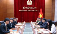 Bộ Công an thúc đẩy hợp tác với các đối tác Nhật Bản