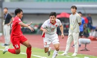 U23 Việt Nam giành chiến thắng trước đội tuyển U23 Lào với tỷ số 3-0: Việt Nam đứng đầu bảng B