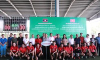 Giao lưu thể thao hữu nghị Việt Nam - Lào 