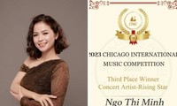 Opera singer Minh Minh finishes third at Chicago music competition