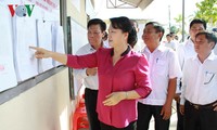 ประธานรัฐสภาลงพื้นที่ตรวจสอบการเตรียมจัดการเลือกตั้งในจังหวัดเกียนยาง