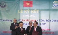 Vietnam to present Led lamps to Havana