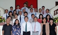 President Truong Tan Sang works with Party Affairs Committee of the Ministry of Justice