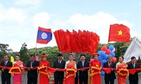 La Lay international border gate opens