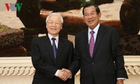 Vietnam, Cambodia issue joint statement