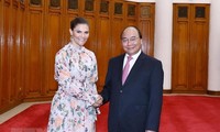 Government leader hosts Swedish Crown Princess