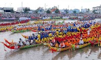 Khmer people’s Ok Om Bok festival opens in Tra Vinh