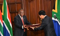 South African President hopes to strengthen ties with Vietnam