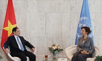 PM Pham Minh Chinh meets Director-General of UNESCO