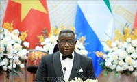 Sierra Leone President wraps up Vietnam official visit