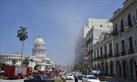 Gas leak blamed for blast at iconic Havana hotel that killed 22