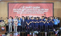 Send-off ceremony held for female footballers to 2023 FIFA World Cup