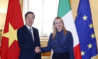 President Vo Van Thuong meets Italian Prime Minister in Rome